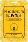 Kocostar Happy maska za obraz s poliglutaminsko kislino, 25 ml