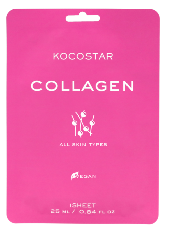 KOCOSTAR - maska za obraz Collagen, 25ml