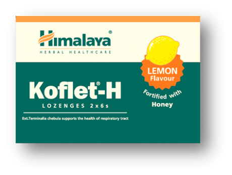 HIMALAYA - Prehransko dopolnilo KOFLET-H z okusom limone