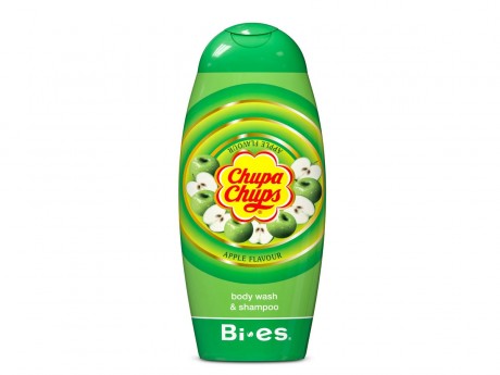 CHUPA CHUPS - gel za prhanje jabolko, 250ml