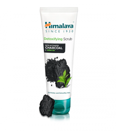 HIMALAYA - piling gel za umivanje obraza z ogljem, 75ml